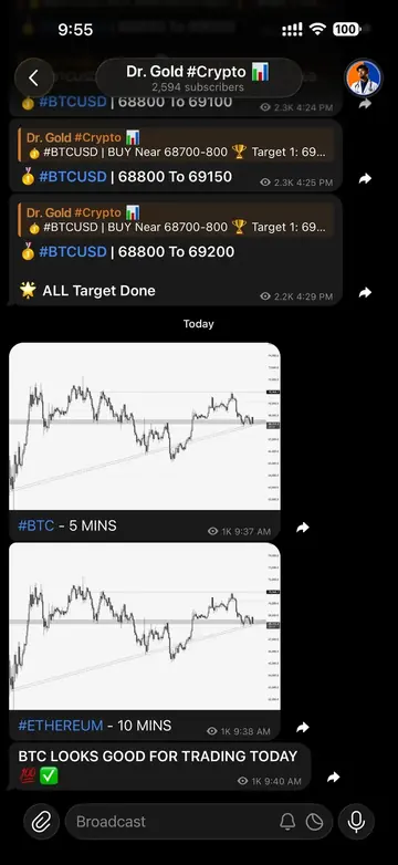Dr. Gold Telegram channel screenshot 6
